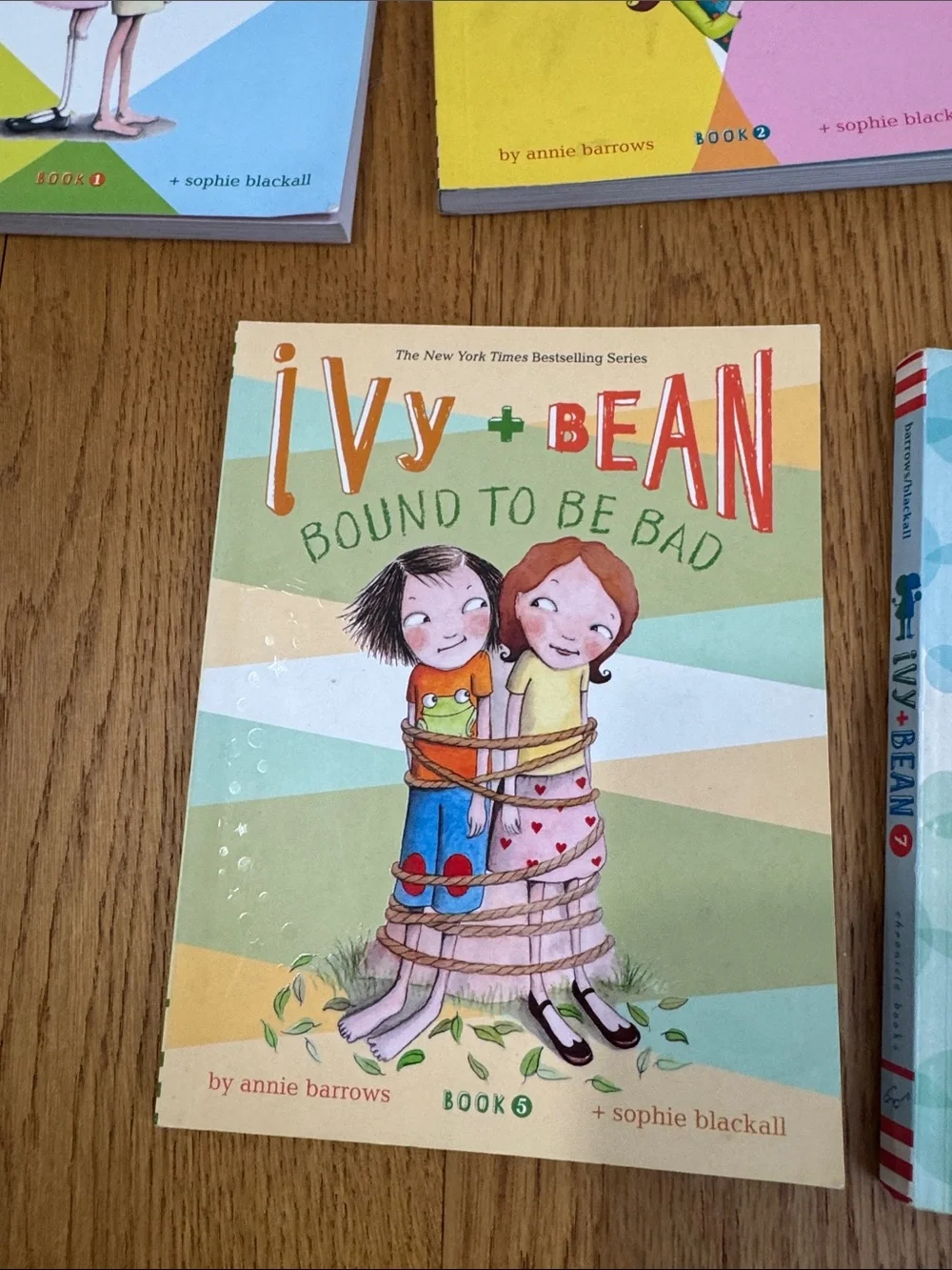 Set of 7 Ivy + Bean Children's Books lot includes books 1,2,3,4,5,7,9